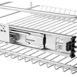 Skecten® 2 X Tiroir Télescopique Tiroir De Cuisine Tiroir Coulissant Pour Placard 46 Cm -Fispool Magasin 58435602 5