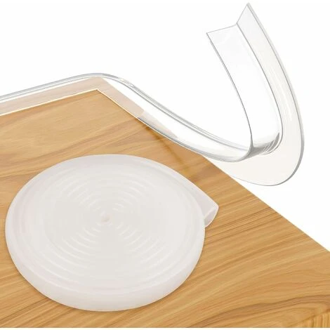 DENUOTOP 100% Silicone Protection Bebe De Table Et Meuble, 1M Pré-adhésif Transparent Coin De Table Protection Bebe, Protecteur Des Bords Et Angles De Placard Pour La Sécurité De Bébé (Largeur 2cm) 3 DENUOTOP 100% Silicone Protection Bebe De Table Et Meuble, 1M Pré-adhésif Transparent Coin De Table Protection Bebe, Protecteur Des Bords Et Angles De Placard Pour La Sécurité De Bébé (Largeur 2cm)