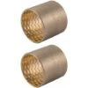 2x Palier Lisse Bague Coussinet 10x12x20mm Bronze Construction Mécanique Résiste à La Corrosion Lubrification Par Huile Graisse Capacité De Charge élevée -Fispool Magasin 58782611 1