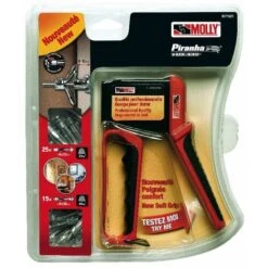 Valibox 40 Chevilles Métal : 25 Ø4x33mm + Vis + 15 Diam 5 X 36mm + Vis + 1 Pince Nouvelle Génération MOLLY - M71921-XJ