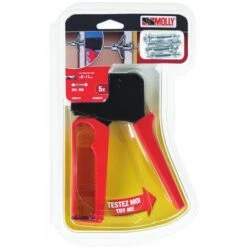 Outil De Pose Pour Chevilles Métalliques Avec 5 Chevilles Ø4 MOLLY - M60101-XJ