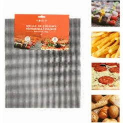 Lot De 2 Grilles De Cuisson Spéciale Barbecue Et Four 30x40cm 80162 Pour Barbecue