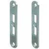 2x Ferrure D'assemblage Gâche Pour Verrou à Mortaiser Acier 90mm Meuble Bois Fixation