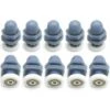 Lot De 10 Rouleaux De Porte De Douche 20 Mm