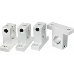 DENUOTOP Roulements à Billes 4 Pcs SK8 8mm CNC Linéaire Motion Ball Glisser Unités Rail Support Guide Roulement D'arbre