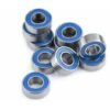 DENUOTOP Roulements Rigides à Billes Lot De 10 Roulements à Billes Miniatures En Acier Double Blindage 5 X 11 X 4 Mm