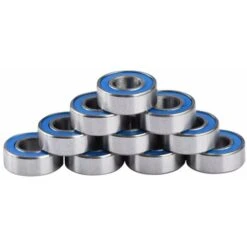 DENUOTOP Roulements Rigides à Billes Lot De 10 Roulements à Billes Miniatures En Acier Double Blindage 5 X 11 X 4 Mm -Fispool Magasin 60007558 3