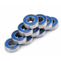 DENUOTOP Roulements Rigides à Billes Lot De 10 Roulements à Billes Miniatures En Acier Double Blindage 5 X 11 X 4 Mm -Fispool Magasin 60007558 4