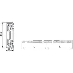 Jeux Coulisses à Billes Hauteur 45mm X 1000mm - Talla -Fispool Magasin 60668533 4