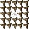 Déstockage 25pcs Coin En Bronze Antique,Style Alliage Meubles Décoratifs(Bronze) -Fispool Magasin 60688810 1