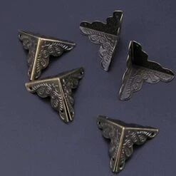 Déstockage 25pcs Coin En Bronze Antique,Style Alliage Meubles Décoratifs(Bronze) 10 Déstockage 25pcs Coin En Bronze Antique,Style Alliage Meubles Décoratifs(Bronze) -Fispool Magasin 60688810 4