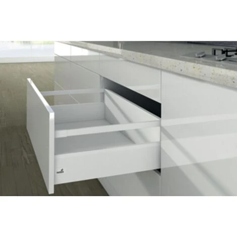 Casserolier Arcitech HETTICH - P.400 H.218/126mm - Blanc Sans Coulisse Avec Tringle - 9149369 3 Casserolier Arcitech HETTICH - P.400 H.218/126mm - Blanc Sans Coulisse Avec Tringle - 9149369