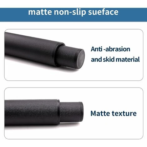 Pieds De Lit Réglables En Métal Pour Meubles Rétractables Noir Pieds De Support De Lit Robustes Rétractables Avec Pièces(20-35CM) 4 Pieds De Lit Réglables En Métal Pour Meubles Rétractables Noir Pieds De Support De Lit Robustes Rétractables Avec Pièces(20-35CM) – Image 2