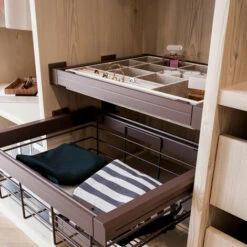 Kit Tiroir Organisateur Intérieur Armoire Moka -Fispool Magasin 61407489 4