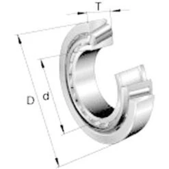 Roulement à Billes Rangée Simple Rouleaux Coniques Ø Int. Ø Ext. 64.292 Mm Régime 5100 Tr/min UBC Bearing M86649/M86610 8 Roulement à Billes Rangée Simple Rouleaux Coniques Ø Int. Ø Ext. 64.292 Mm Régime 5100 Tr/min UBC Bearing M86649/M86610 -Fispool Magasin 6196785 3