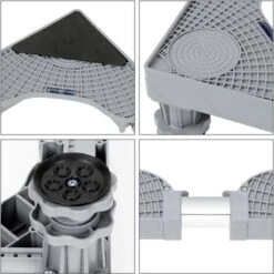SWANEW Support Machine à Laver Réfrigérateur Chariot Roller Support Roulant Pour Sèche Linge Lave Linge Congélateur Réglable 41-66cm à 4 Pieds 10 SWANEW Support Machine à Laver Réfrigérateur Chariot Roller Support Roulant Pour Sèche Linge Lave Linge Congélateur Réglable 41-66cm à 4 Pieds -Fispool Magasin 64174821 4