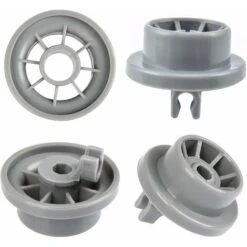 DENUOTOP Lot De 4 Roulettes De Lave-vaisselle Pour Panier Inférieur, Roues De Lave-vaisselle Pour Siemens, Bosch 165314