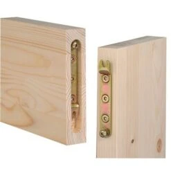 K041 DUO 46/15 Assembleur Bois Acier Zingué Sect. Min. 80/30 Mm -Fispool Magasin 6534 4