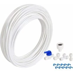 Kit De Connecteur De Réfrigérateur De Tube D'alimentation En Eau De 10 M Pour Réfrigérateur Européen à Double Réfrigérateur (tube 1/4 ) BF