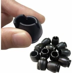 Protecteur De Sol Pour Pieds De Chaise Ronds De 37 à 42 Mm, Capuchons De Pieds De Petite Chaise En Silicone, Meilleurs Embouts De Pieds De Chaise, Noir, Paquet De 40 -Fispool Magasin 67313843 2