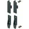 2x Ferrure D'assemblage KEKU AD (2x Mâle + 2x Femelle + 8 Vis) Connecteur Charnière Clip Meuble Tiroir Placard Cuisine Porte Plaque Bois Camping Car Van