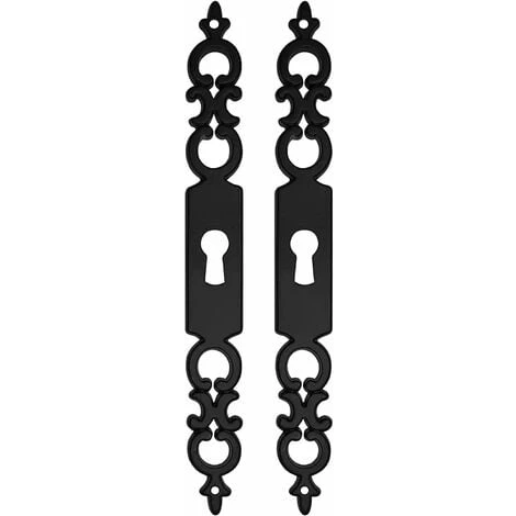 2x Entrée De Clé Régence Fer Noir Serrure Meuble Ancien Décoration Rustique Vintage Clef Antique 3 2x Entrée De Clé Régence Fer Noir Serrure Meuble Ancien Décoration Rustique Vintage Clef Antique