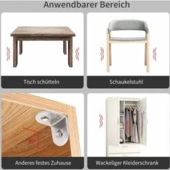 Solde- AGILITY, AGILITY Equerre De Fixation 90 Degré Angle Droit Support 20 20 16mm Forme De L Metalliques Equerres De Coin En Acier Inox Supporen Pour Bois Meubles Placard Support 20 Pièces -Fispool Magasin 67819484 5