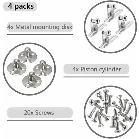 Vérins à Gaz Verin Meuble Hydraulique Ressort Amortisseurs à Gaz D'origine Porte Armoire De Cuisine Bras Pneumatique Pour Levage De Porte Armoire 4 Vérins à Gaz Verin Meuble Hydraulique Ressort Amortisseurs à Gaz D'origine Porte Armoire De Cuisine Bras Pneumatique Pour Levage De Porte Armoire – Image 2