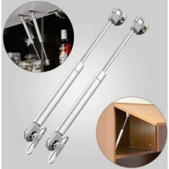 Vérins à Gaz Verin Meuble Hydraulique Ressort Amortisseurs à Gaz D'origine Porte Armoire De Cuisine Bras Pneumatique Pour Levage De Porte Armoire 10 Vérins à Gaz Verin Meuble Hydraulique Ressort Amortisseurs à Gaz D'origine Porte Armoire De Cuisine Bras Pneumatique Pour Levage De Porte Armoire -Fispool Magasin 68899890 4