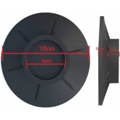 GP 4Pcs Tampons À Pied Machine À Laver, Anti Vibration Machine à Laver Pieds Stabilisateur Piédestal, Tapis Antidérapant Amortisseur Antidérapant Absorption Des Chocs -Fispool Magasin 69014898 4