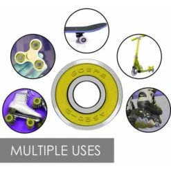 Déstockage 10 PCS Roulements à Billes Sans Frottement ABEC 9 Pour Patins à Roues Alignées -Fispool Magasin 69251856 3