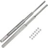 VEVOR 2PCS Glissières Tiroirs Coulisses Extension Silencieux 225kg Acier 106,7cm