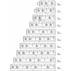 Coulisse De Tiroir à Billes (paire) Glissière Sortie Totale Extension Complète Gauche Droite Rail Coulissant Guide Cuisine Salle De Bain Salon, 600mm Sans Amortisseur 8 Coulisse De Tiroir à Billes (paire) Glissière Sortie Totale Extension Complète Gauche Droite Rail Coulissant Guide Cuisine Salle De Bain Salon, 600mm Sans Amortisseur -Fispool Magasin 71047250 3
