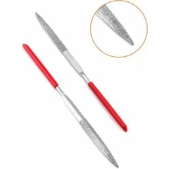 Jeu De 10 Limes à Aiguilles, Limes Diamant Pour La Mécanique De Précision (3 Mm X 140 Mm) -Fispool Magasin 71047716 4