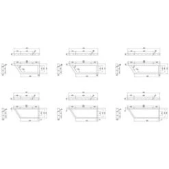 Sogood 1 Pièce Equerre De Fixation Plan De Toilette étagère Tablette Murale Acier Inox Noir 45cm WH02 -Fispool Magasin 71431456 5