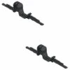 2x Adaptateur Compatible Clip Coulisse Hettich Quadro V6 Tige Plastique Meuble Tiroir
