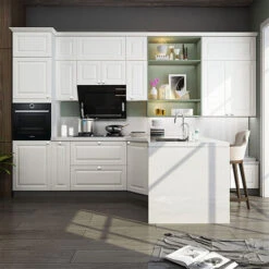 12x Boutons De Tiroir Vintage 30mm Poignées De Placard De Cuisine Pour Commode Et Armoire Meuble Avec Vis - Blanc -Fispool Magasin 71604605 5