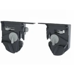 2x Clip Coulisse à Billes De Tiroir Quadro 4D Gauche + Droit Connecteur Plastique Rail Meuble Cuisine