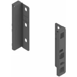 BLUM ZB4K000S Attache Dos Support Arrière Adaptateur MERIVOBOX K 146mm Paire Gauche Droite Fixation Bois Attache Charnière Tiroir Meuble Agencement Bloc Cuisine