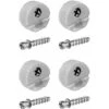 4x Ferrure De Raccordement BLUM Connecteur Assembleur Avec Boîtier En Plastique Blanc Meuble Etagère Corps Armoire Buffet Caisson Insert Raccord Goujon -Fispool Magasin 74439628 1