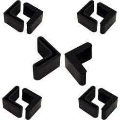 Lot De 20 Housses En Fer D'angle En Forme De L De 30 X 30 Mm