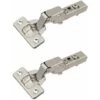 2x Charnière Invisible Angle D'ouverture à 110° Type Clip Pour Porte De Meuble Pose Semi-applique Jumelée Demi-recouvrement Placard Cuisine Fixation Salle De Bain Ajustable Réglable Ouverture Fermetur 2 2x Charnière Invisible Angle D'ouverture à 110° Type Clip Pour Porte De Meuble Pose Semi-applique Jumelée Demi-recouvrement Placard Cuisine Fixation Salle De Bain Ajustable Réglable Ouverture Fermetur -Fispool Magasin 74960239 1