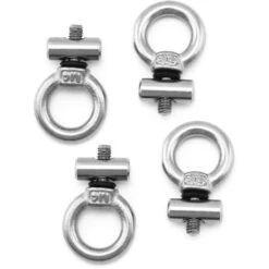 Pack De 4 Bouchons De Tuyauterie, Bouchons De Rail D'auvent Pour Caravanes, Camping-cars, Caravanes, Acier Inoxydable