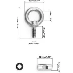 Pack De 4 Bouchons De Tuyauterie, Bouchons De Rail D'auvent Pour Caravanes, Camping-cars, Caravanes, Acier Inoxydable -Fispool Magasin 75114933 5