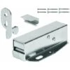 Loqueteau à Ressort Pour Ouverture Et Fermeture Avec Contre-pièce Et Aide De Butée Avec Vis En Acier Zingué Meuble Etagère Blocage Porte Fixation Armoire Cuisine -Fispool Magasin 76051807 1