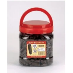 Pot 450 Chevilles Crampon 4/7 Marron VINMER - Ø Percage 8 Mm - 133163