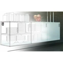 Ferrure De Suspension Meuble Acier Zingué à Enfoncer Pour élément Bas Paire (1 Gauche L Et 1 Droite R) Réglable Hauteur Et Profondeur 120kg/paire Armoire Cuisine Salle De Bain Raccord Connecteur Suppo -Fispool Magasin 76799502 5