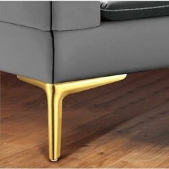 Ensemble De 4 Meubles Triangulaires De Avec Pieds Dorés, Processus De Polissage Par Galvanoplastie, Or 12 Cm -Fispool Magasin 77638394 3