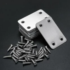 20 Pièces Plaques D'assemblage Perforée Plates, Fixation Droits Plats Plaques, Connecteurs Equerre Fixatio Plats, Connecteur Plaques De Raccord - 38x60 Mm 9 20 Pièces Plaques D'assemblage Perforée Plates, Fixation Droits Plats Plaques, Connecteurs Equerre Fixatio Plats, Connecteur Plaques De Raccord - 38x60 Mm -Fispool Magasin 77653802 3