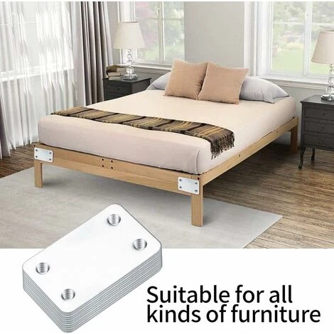 20 Pièces Plaques D'assemblage Perforée Plates, Fixation Droits Plats Plaques, Connecteurs Equerre Fixatio Plats, Connecteur Plaques De Raccord - 38x60 Mm 6 20 Pièces Plaques D'assemblage Perforée Plates, Fixation Droits Plats Plaques, Connecteurs Equerre Fixatio Plats, Connecteur Plaques De Raccord - 38x60 Mm – Image 4